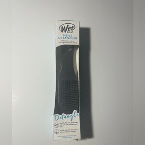 Men's Detangler - Black New In Box Hair Self Care Shine Sheen Appearance Wet